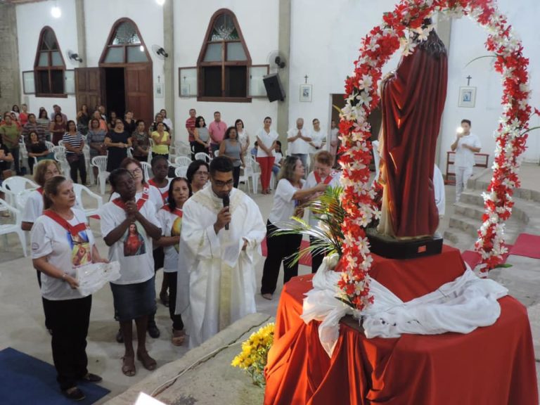 Devoção à misericórdia de Jesus na Paróquia de São Vicente