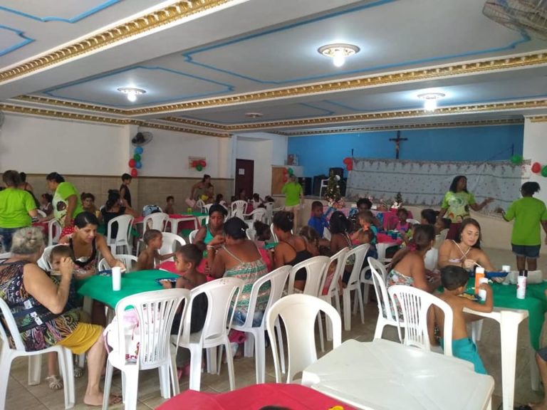 Pastoral da Criança da Paróquia São Gonçalo realiza confraternização de Natal