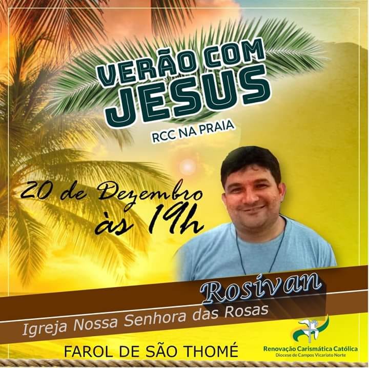 RCC da Diocese de Campos inicia nesta sexta-feira Projeto Verão com Jesus na Praia de Farol