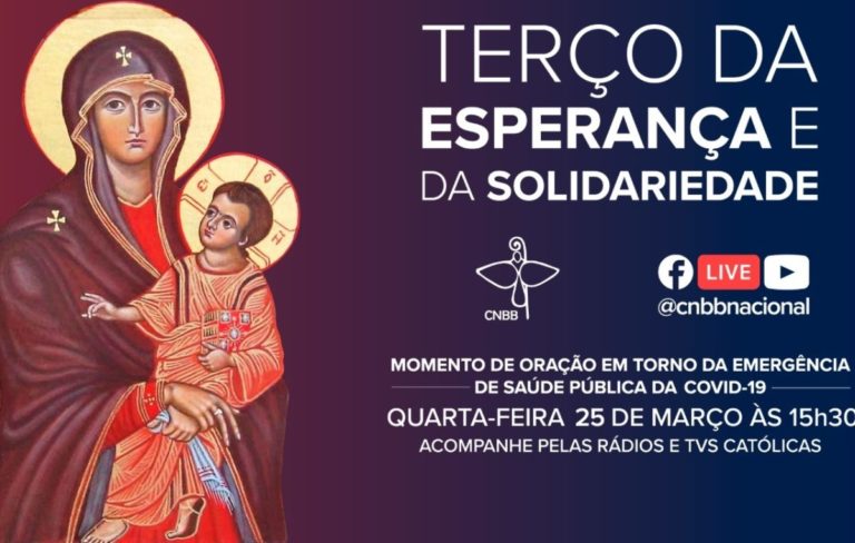 CNBB convida toda Igreja no Brasil para rezar contra o avanço do coronavírus amanhã, às 15h30