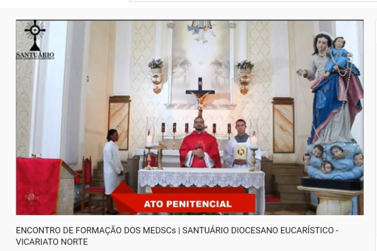 Diocese de Campos promove encontro de formação online para MEDSC
