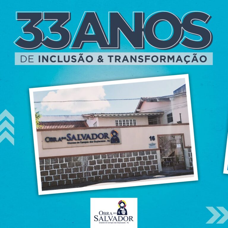 Obra do Salvador completa 33 anos na Diocese de Campos
