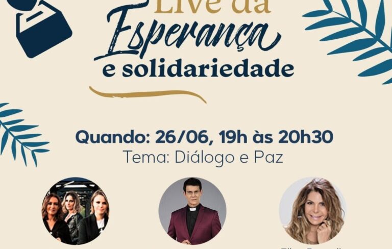 Elba Ramalho faz participação em live da Esperança e da Solidariedade dia 26