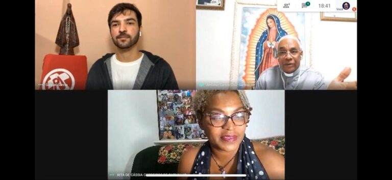 Pastoral da Juventude da Arquidiocese de Niterói realiza encontro virtual debatendo temas sociais