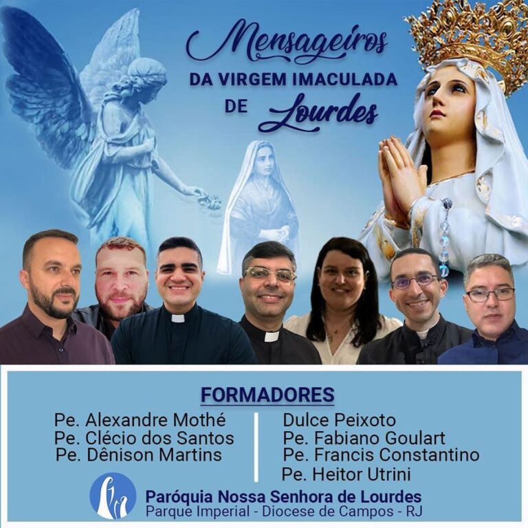 Oração e visita aos enfermos: Paróquia da Diocese de Campos inicia percurso de formação dos Mensageiros de Lourdes