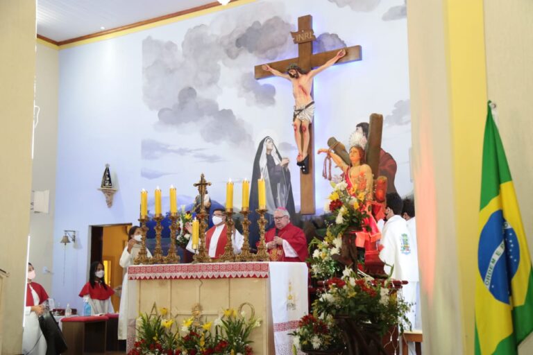 Dia de São Sebastião: prefeita participa de missa em Barra do Itabapoana