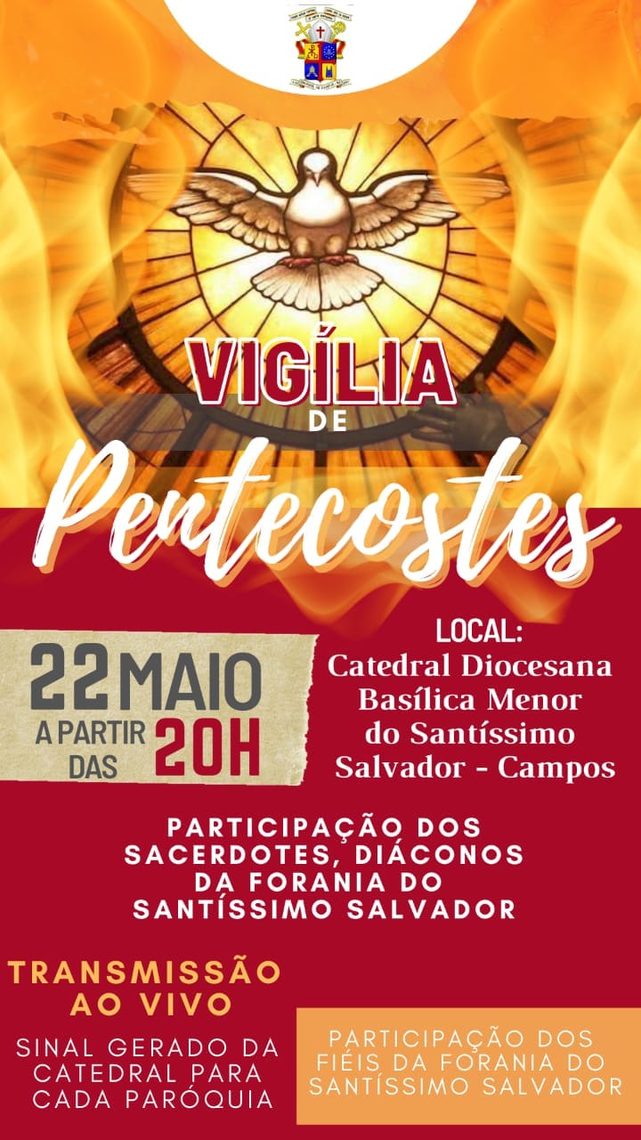 Forania do Santíssimo Salvador vai realizar Vigília de Pentecostes