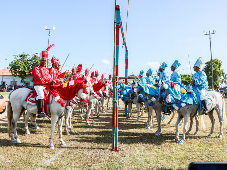 Cavalhada inicia ensaios para espetáculo da Festa de Santo Amaro