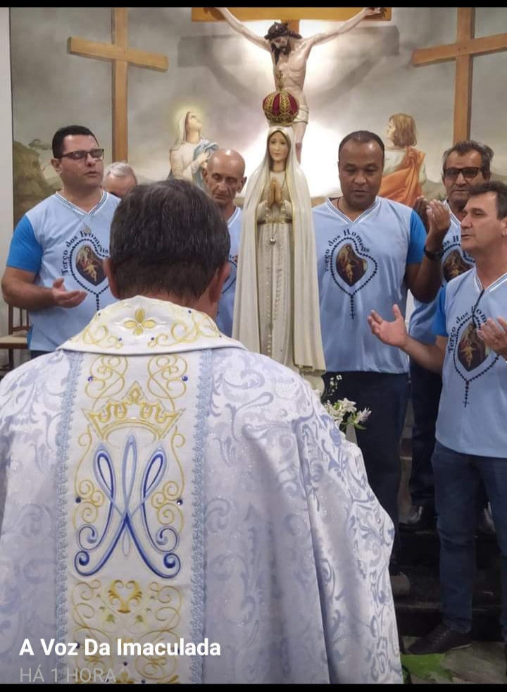 Terço dos Homens prepara homenagem a Nossa Senhora em Italva