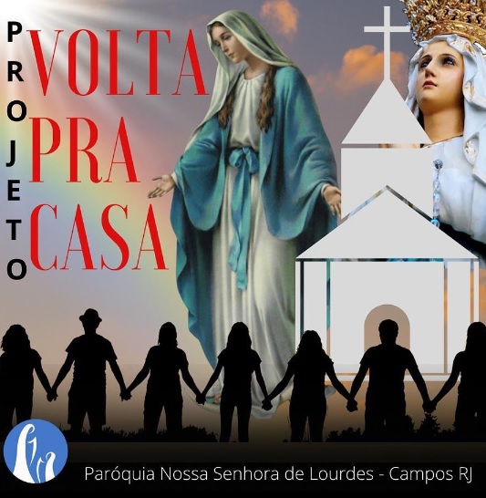 Projeto “Volta pra Casa”: Fiéis realizam visitas às famílias na Paróquia Nossa Senhora de Lourdes