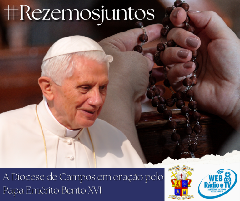 Bispo de Campos convoca fiéis para rezar pelo Papa Emérito Bento XVI