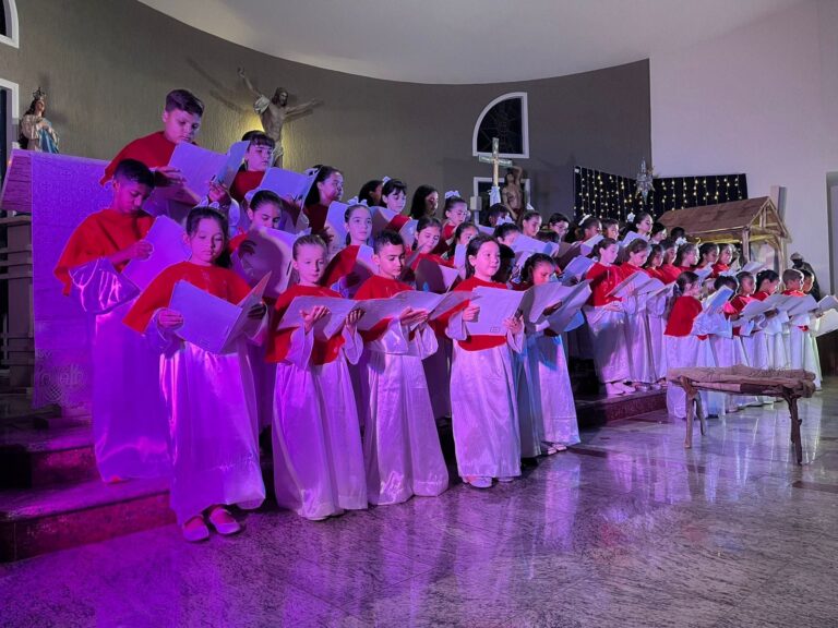 Catequese Amigos de Jesus prepara Cantata de Natal em Aperibé