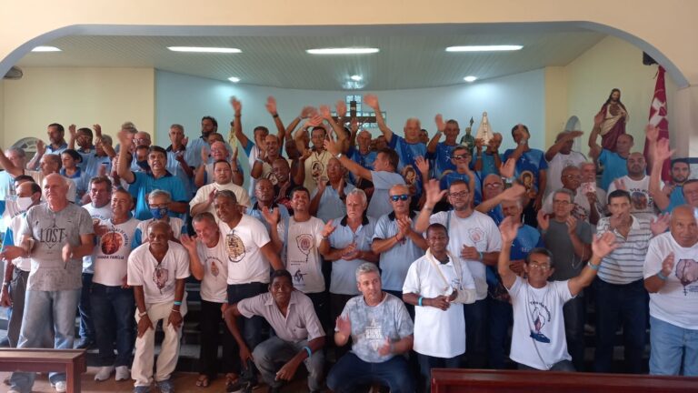 Paróquia São Tomé recebeu Encontro Diocesano do Terço dos Homens