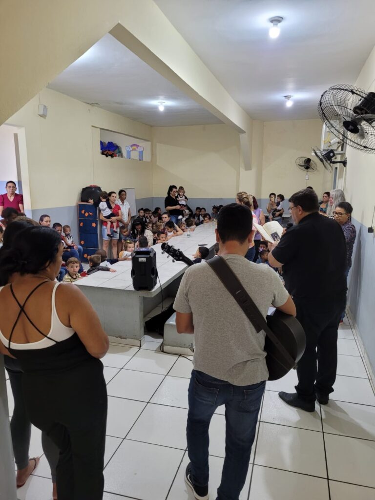 Igreja em saída: Paróquia de Morro do Coco promove visita a Creche
