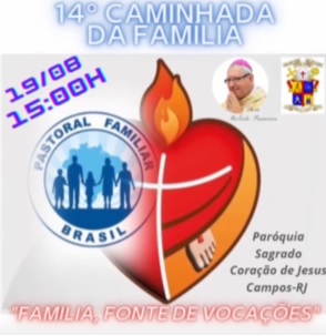 Diocese de Campos promoverá em agosto 14º Caminhada da Família