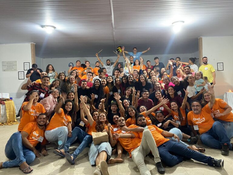 Jovens participam do encontro JOAM no distrito de Barra do Itabapoana