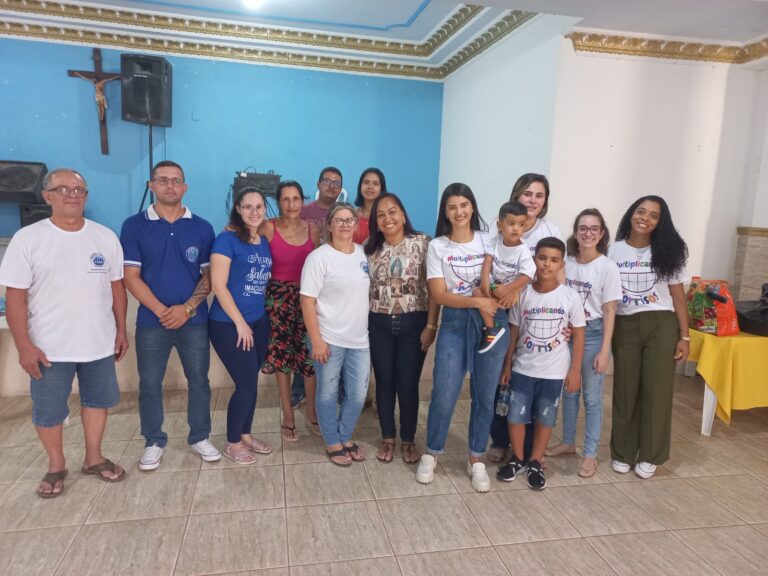 Pastoral Familiar da Paróquia São Gonçalo promove ação social no salão paroquial
