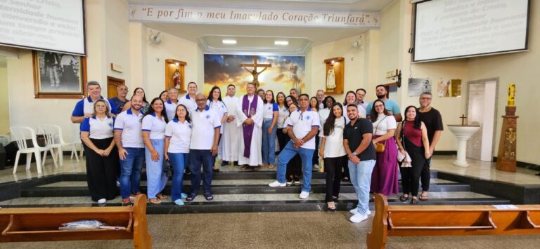 Pastoral Familiar promove retiro espiritual na Paróquia Nossa Senhora de Fátima em Campos