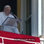 “Quero assegurar a minha oração no Brasil, atingidas por grandes inundações”, declara o Papa Francisco