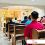 Seminaristas participam do Recolhimento Espiritual Mensal no Seminário Maria Imaculada