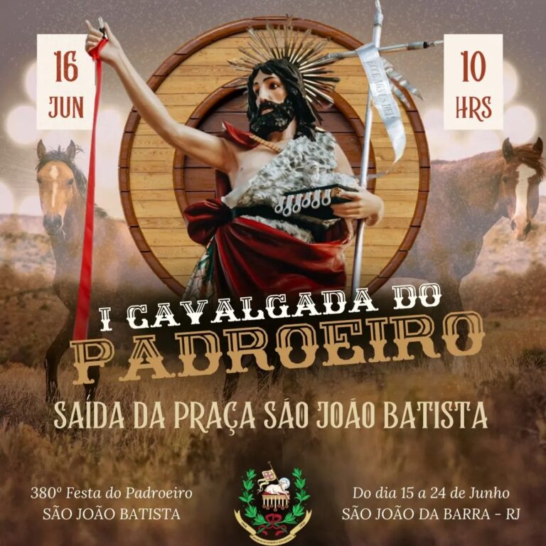 Tradição: Cavalgada na programação da Festa de São João da Barra