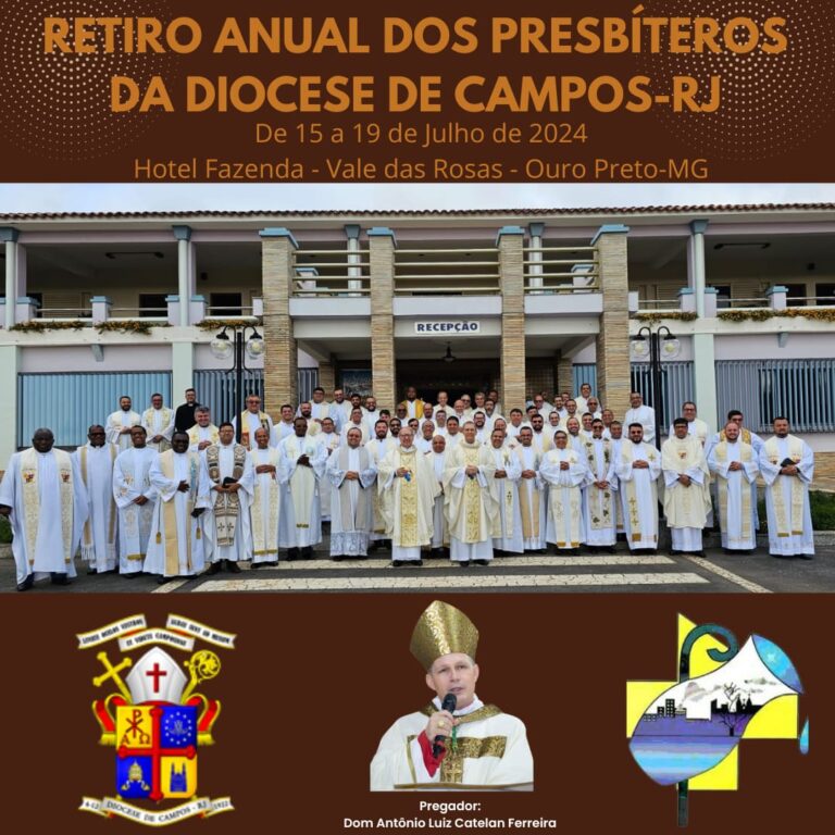 Diocese promoverá Retiro Anual dos Presbíteros em julho