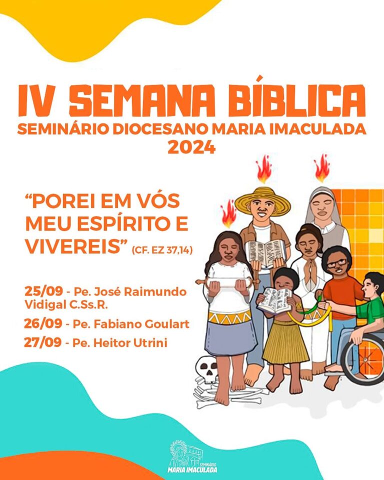 Seminaristas irão participar da IV Semana de Estudos Bíblicos