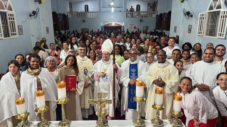 Bispo de Campos participou do Novenário de Nossa Senhora Aparecida em Caxias de Tocos