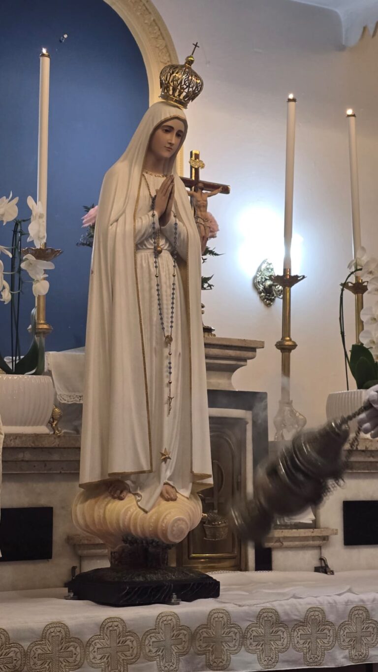 Imagem peregrina de Nossa Senhora de Fátima chega à Campos no próximo sábado