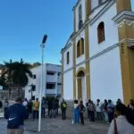 Fiéis participam da 1ª Caminhada Mariana em Laje do Muriaé