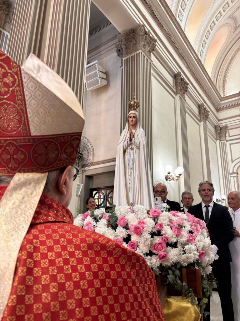 Imagem da Virgem Peregrina de Fátima percorrerá as paróquias da Diocese de Campos
