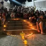 Mês Mariano: Crianças da catequese participam da oração do Terço Luminoso em Varre-Sai