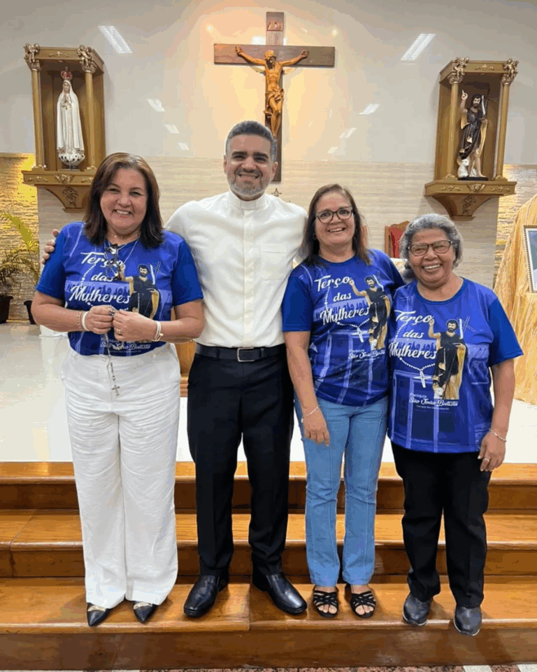 Terço das Mulheres celebra aniversário na Paróquia São João Batista