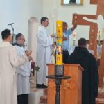 Cruz Peregrina do Jubileu da Esperança visitou Mosteiro de São Bento