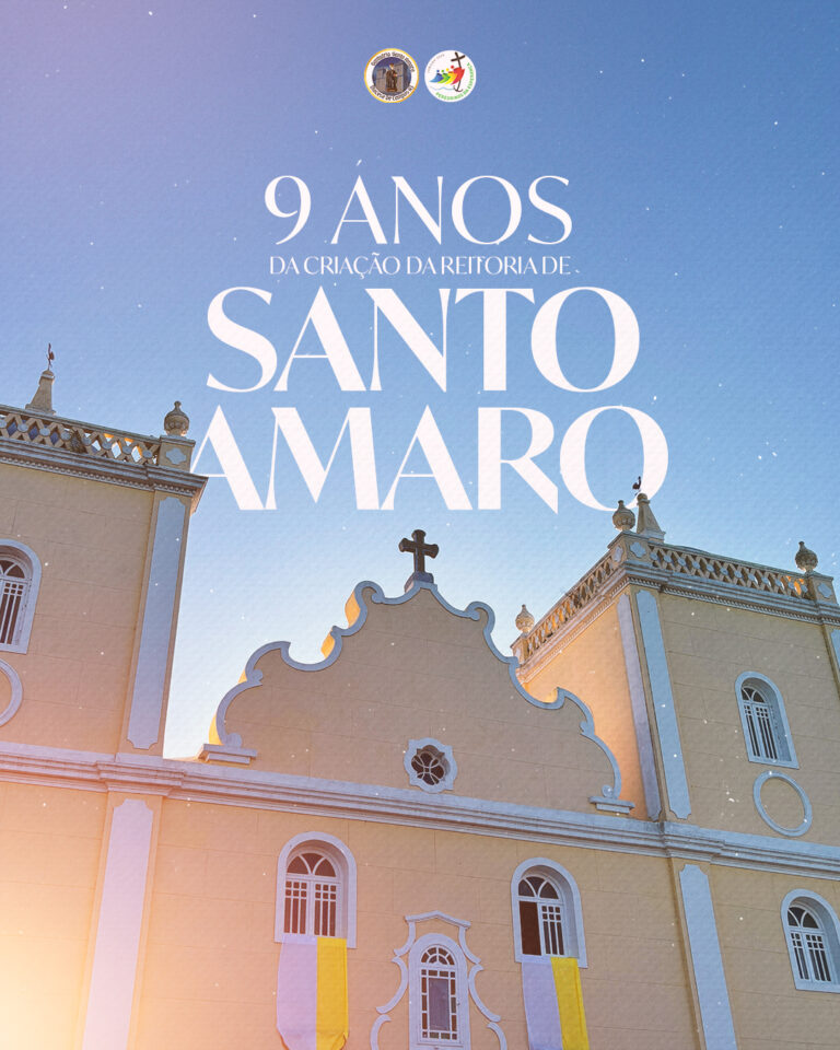 Santuário de Santo Amaro completa 9 anos de elevação a reitoria