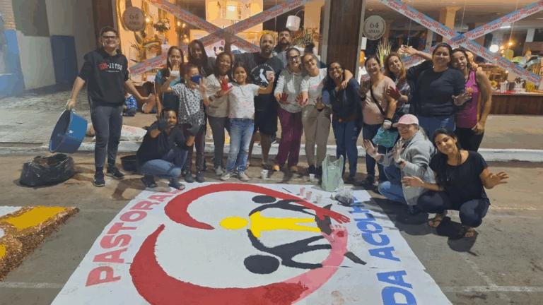 Paróquias de Bom Jesus iniciam confecção dos tapetes para Corpus Christi