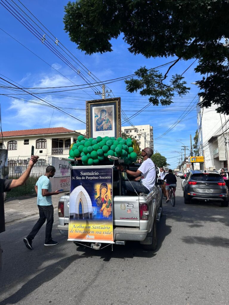 Carreata da Festa Perpétuo Socorro destaque na TV Aparecida