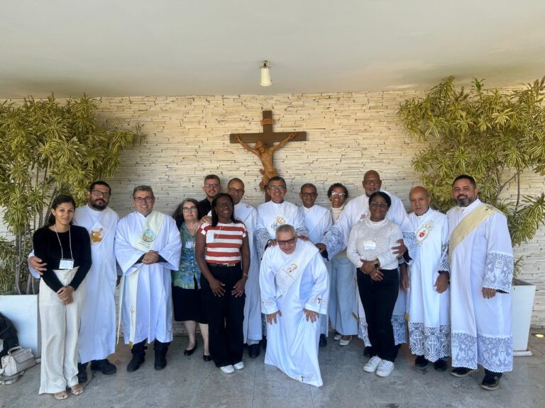 Diáconos da Diocese de Campos participam de Assembleia Regional do Regional Leste 1