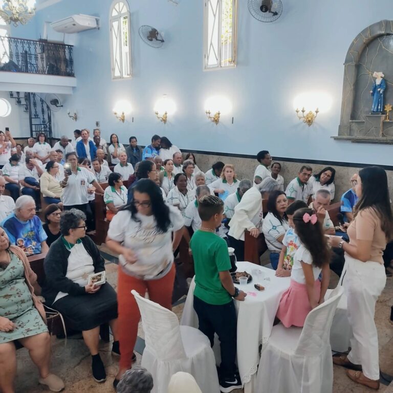 Encontro da Liga Católica em Baixa Grande