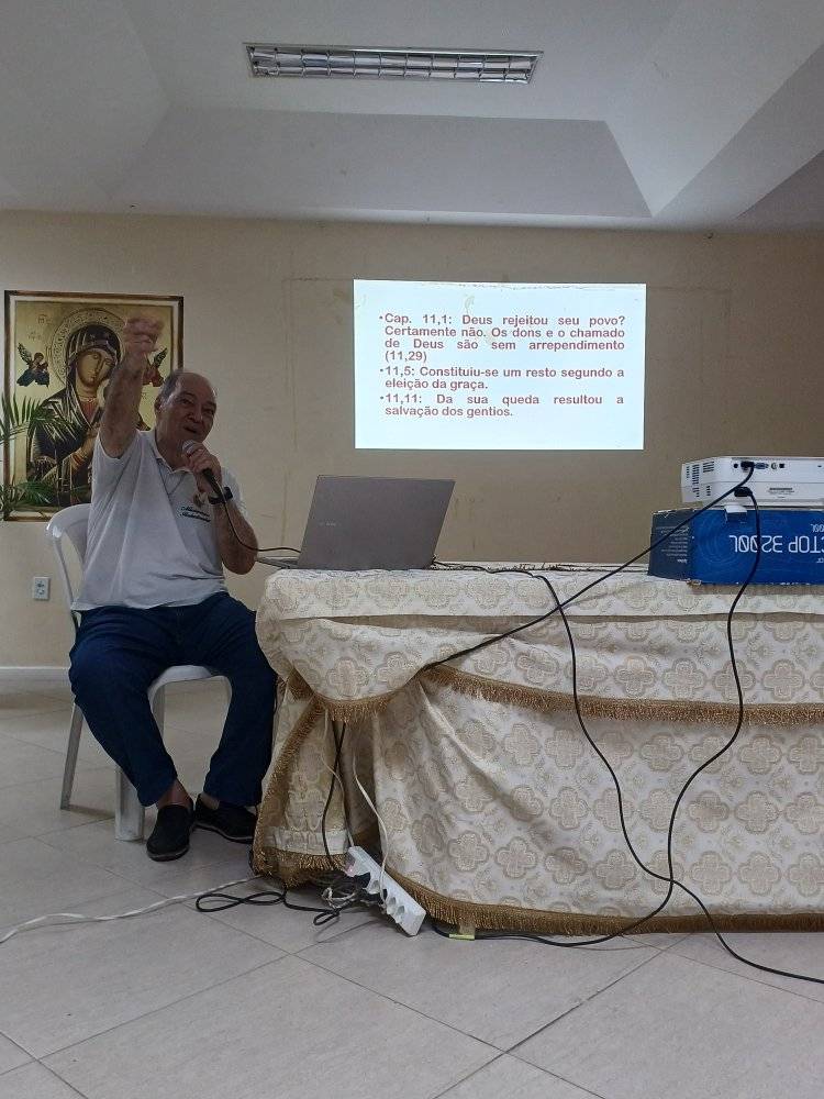 Santuário Redentorista promove palestra sobre Carta de São Paulo aos Romanos