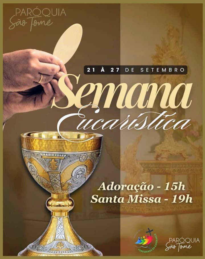 Semana Eucarística na Paróquia São Tomé