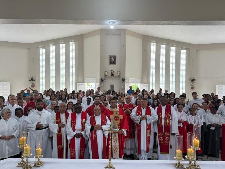 Fiéis da Forania São Francisco participam de peregrinação a Santuário Diocesano de Travessão
