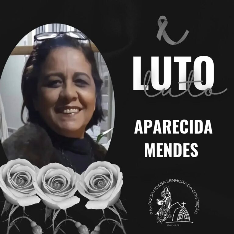 Italva se despede de Aparecida Mendes