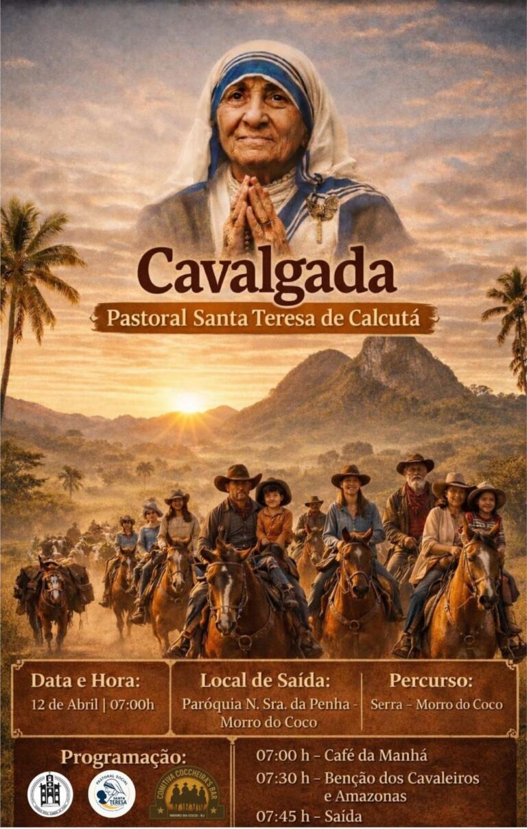 Cavalgada abre festa de Nossa Senhora da Penha em Morro do Coco